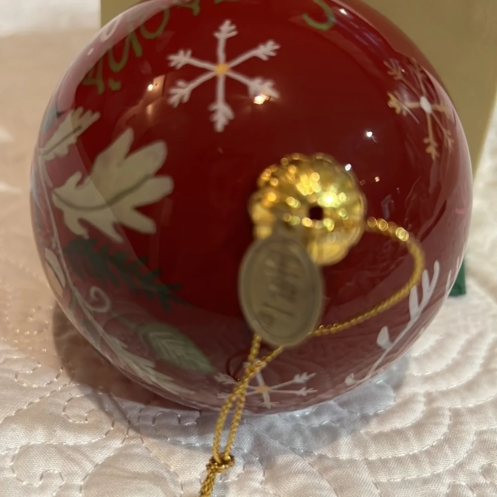 Pier‎ 1 Li Bien Season’s Greetings 2016 ornament